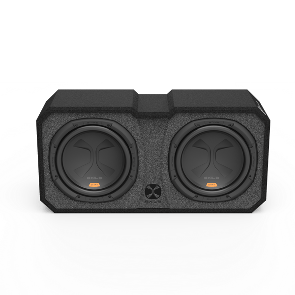 EXILE Audio Dual 12in Subwoofers and 600 Watt Amplifier Package