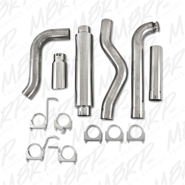 MBRP Exhaust S6004TD TD Series Down Pipe Back Exhaust System