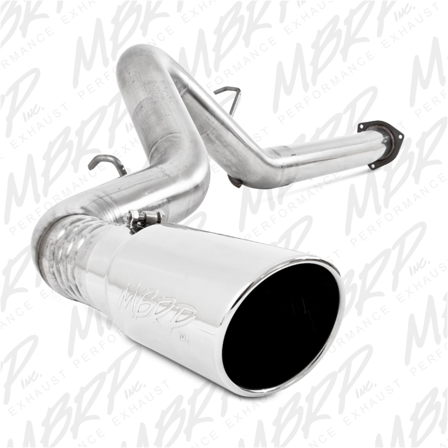 MBRP Exhaust S6026409 4in. Filter Back; Single Side Exit; T409