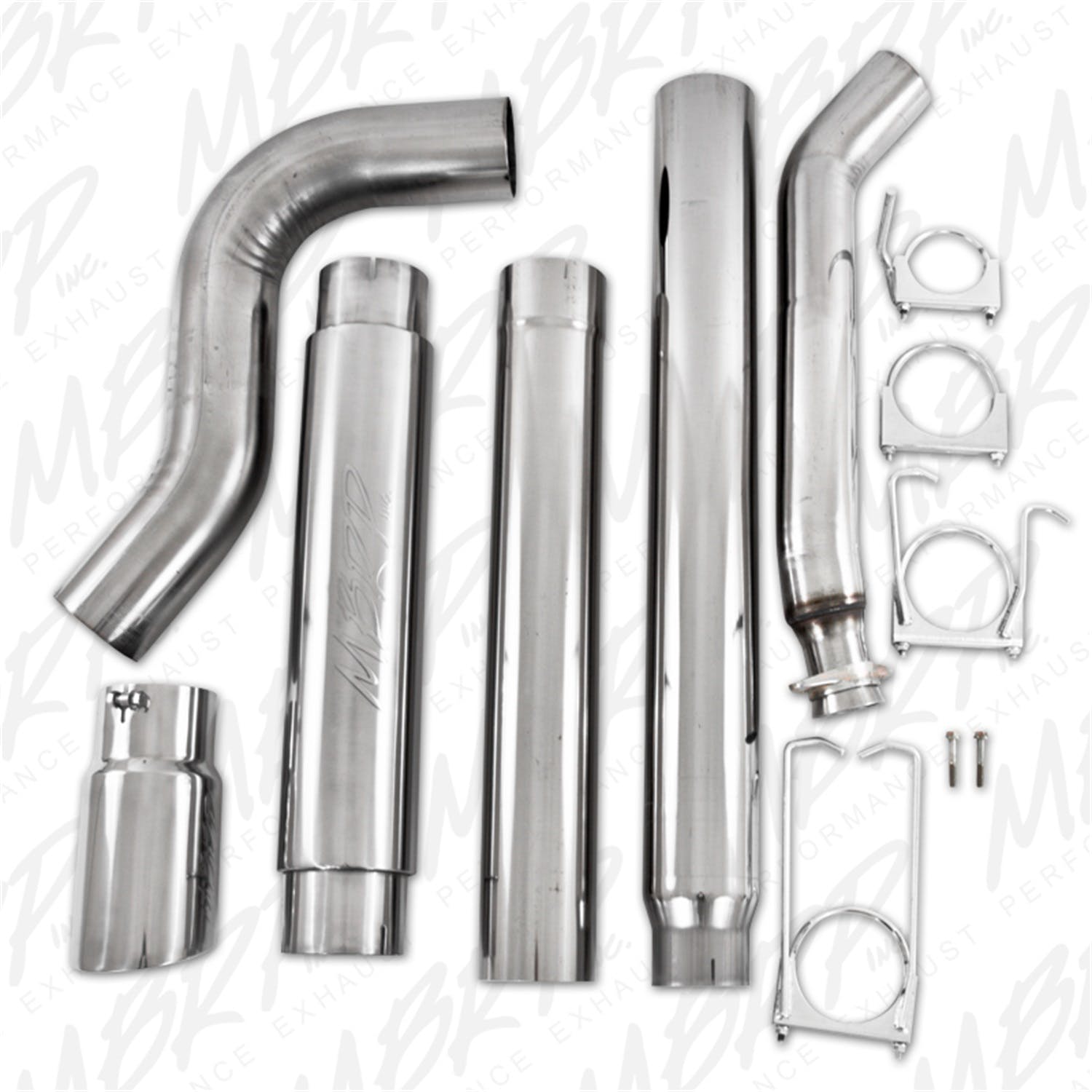 MBRP Exhaust S6112TD TD Series Turbo Back Exhaust System