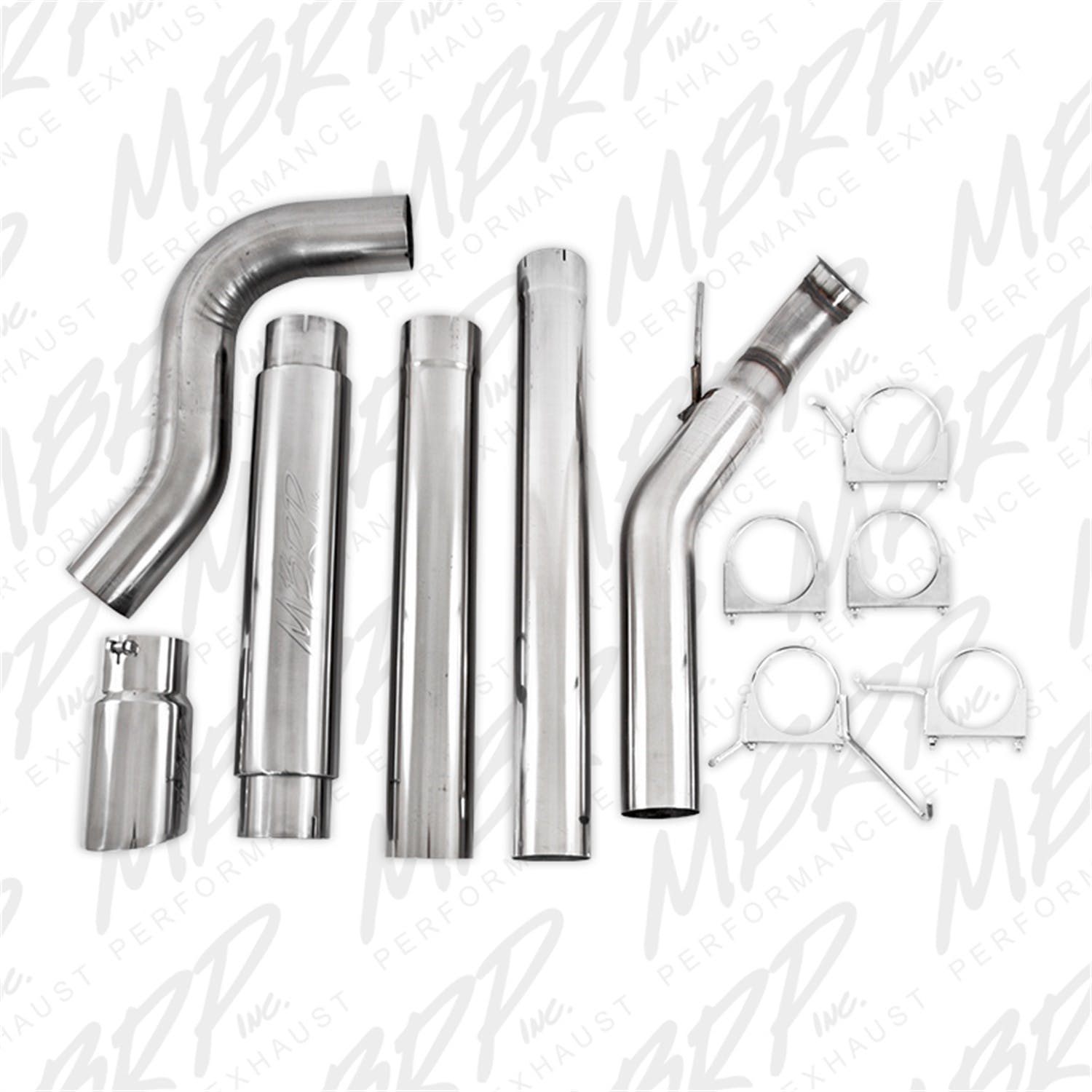 MBRP Exhaust S6116TD TD Series Turbo Back Exhaust System