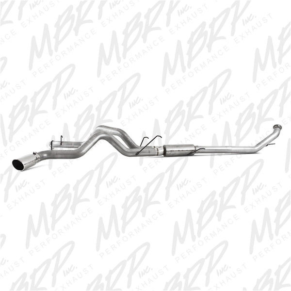 MBRP Exhaust S6128AL 4in. Turbo Back; Dual Side Exit; AL