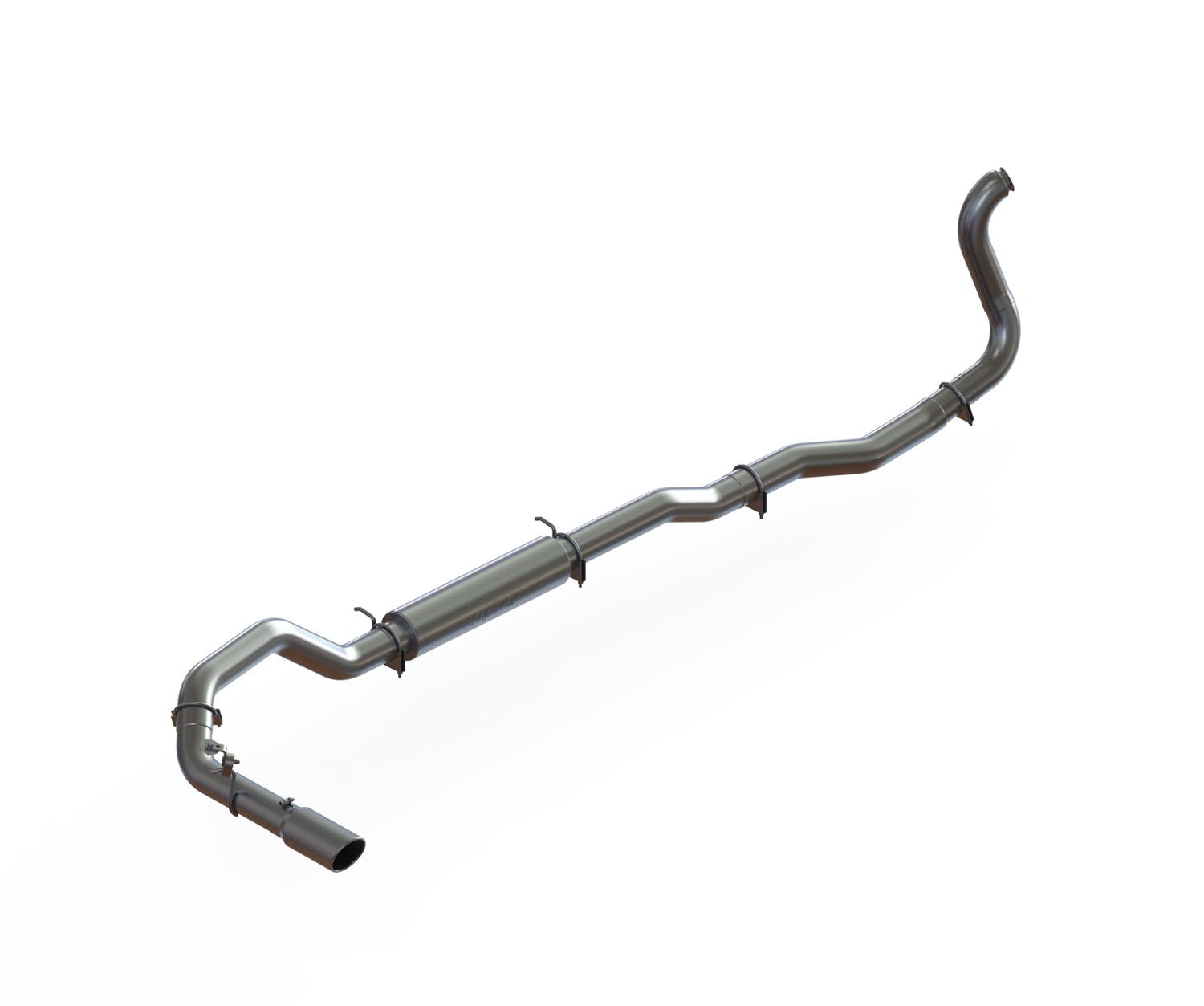 MBRP Exhaust S6148409 4in. Turbo Back; Single Side Exit (2WD only); T409