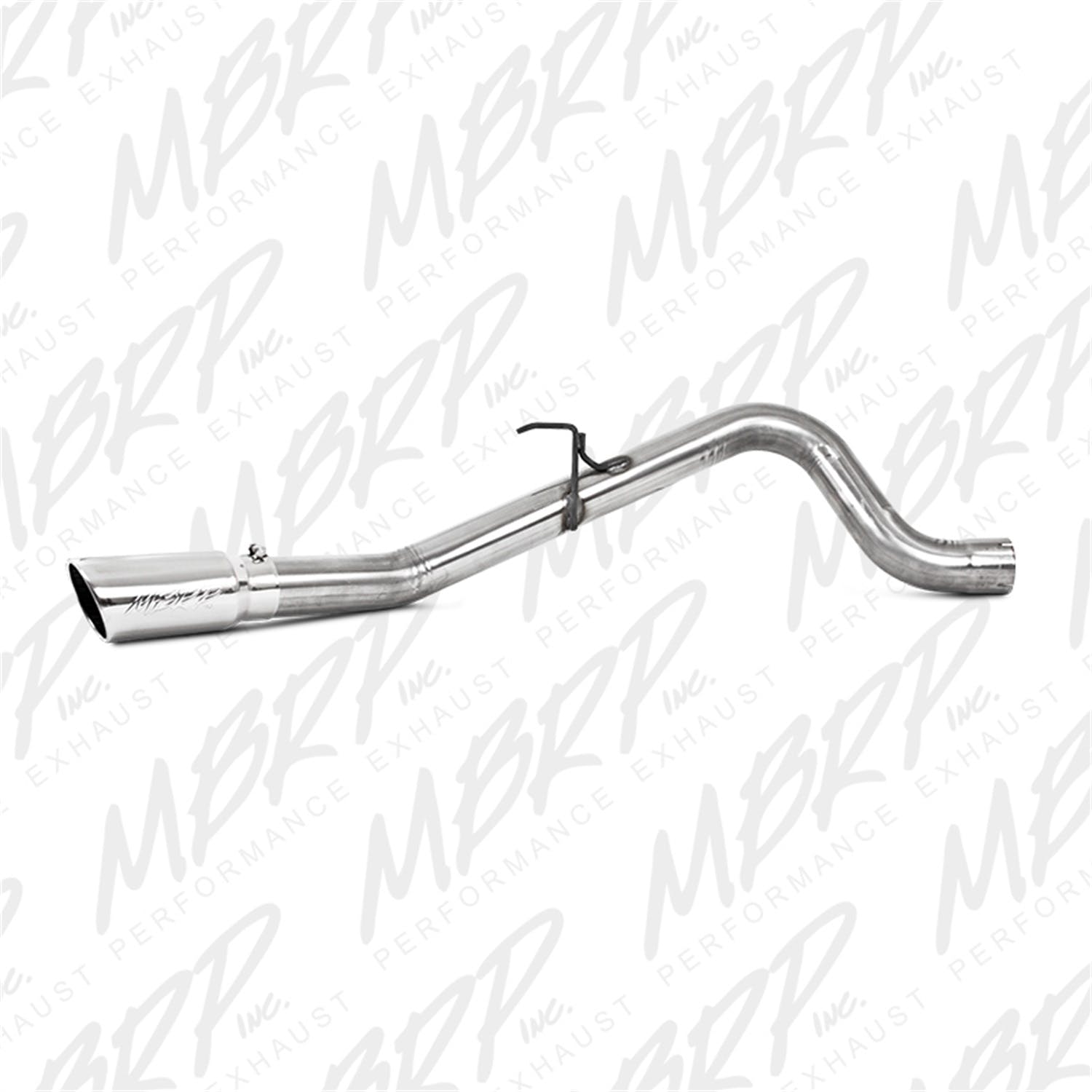 MBRP Exhaust S6157409 4in. Filter Back; Single Side Exit; T409