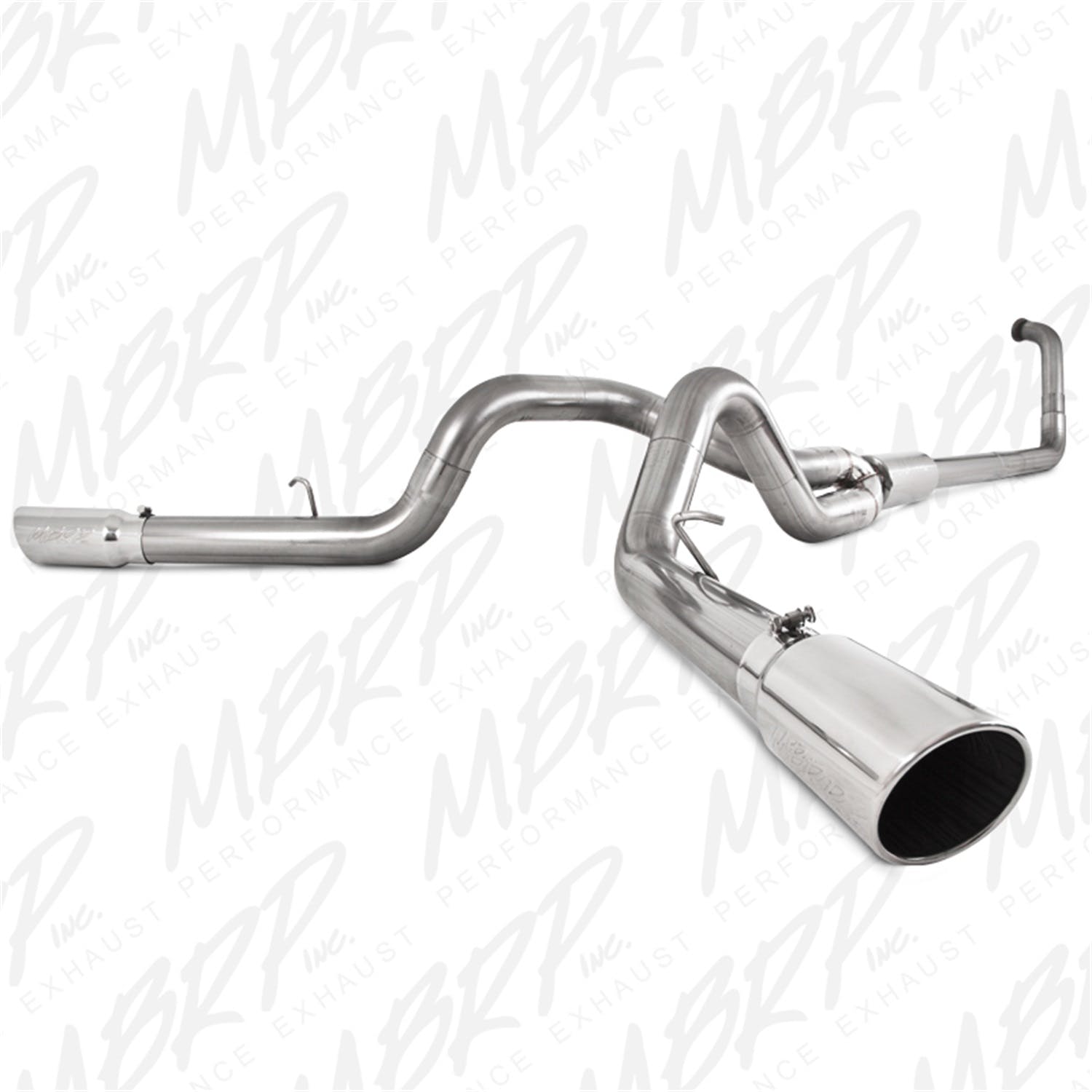 MBRP Exhaust S6214409 4in. Turbo Back; Cool Duals™; T409