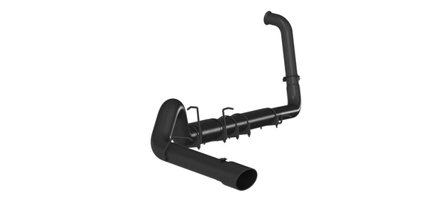 MBRP Exhaust S62240BLK 5in. Turbo Back; Single Side Exit; Black Coated