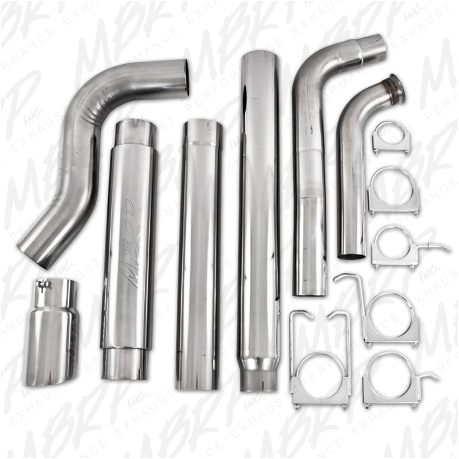 MBRP Exhaust S6224TD TD Series Turbo Back Exhaust System