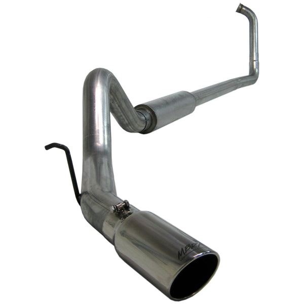 MBRP Exhaust S6240AL 4in. Cab/Chassis; Turbo Back; Single Side Exit; Off Road; AL