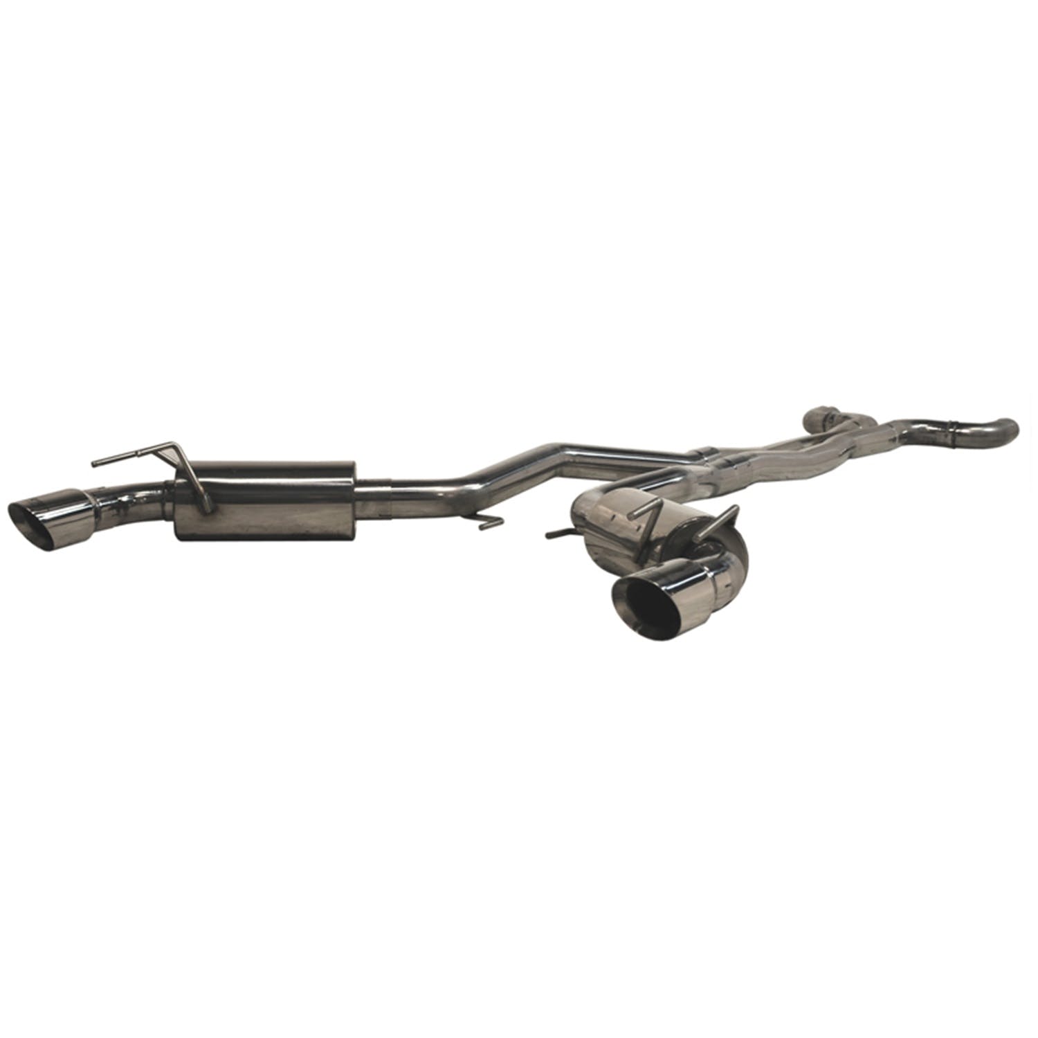 MBRP Exhaust S7018409 3in. Dual Cat Back; Round Tips; T409
