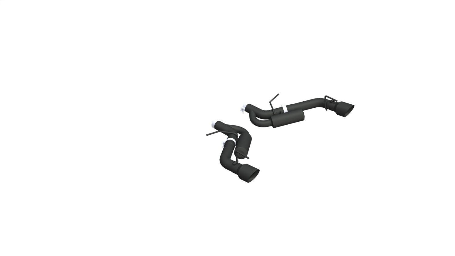 MBRP Exhaust S7034BLK Black Series Axle Back Exhaust System