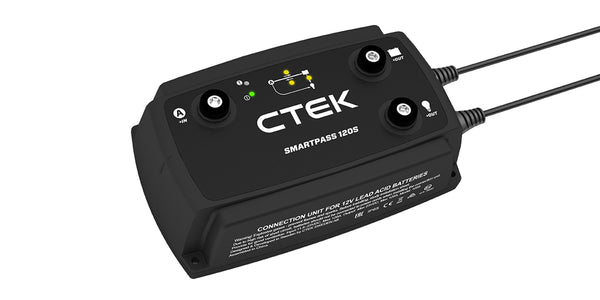 C-TEK 40-289 Smartpass 120S Power management system for starter and service batteries