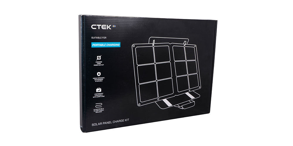 C-TEK 40-463 CTEK CS FREE Solar Panel Charge Kit
