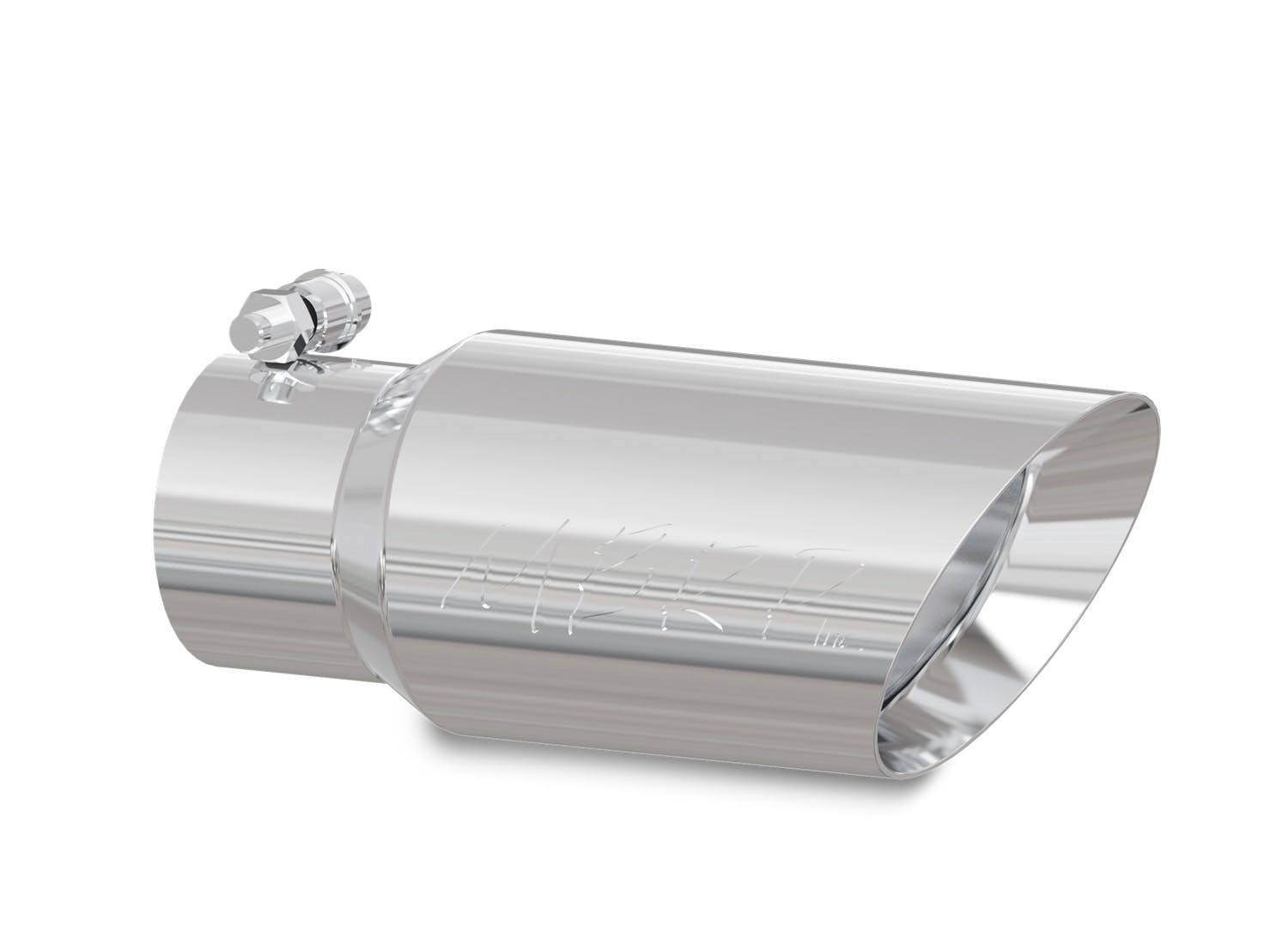 MBRP Exhaust T5156 Tip; 4in. O.D.; Dual Wall Angled; 3in. inlet; 10in. length; T304