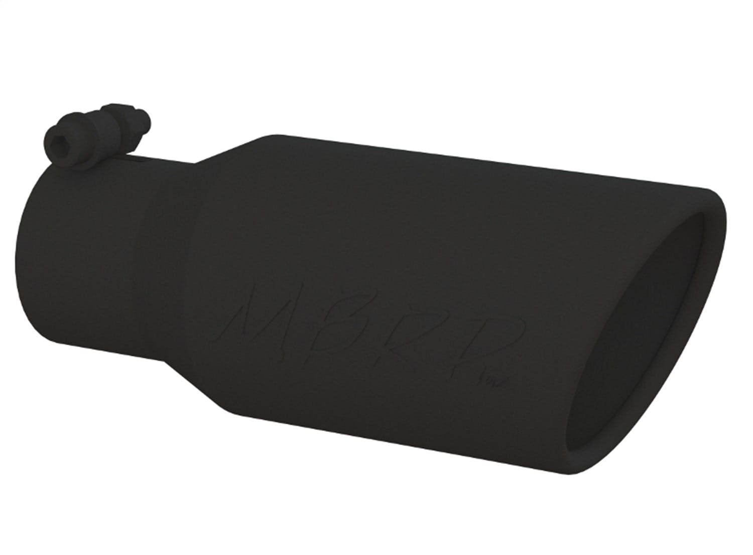 MBRP Exhaust T5157BLK Angled Rolled End Exhaust Tip