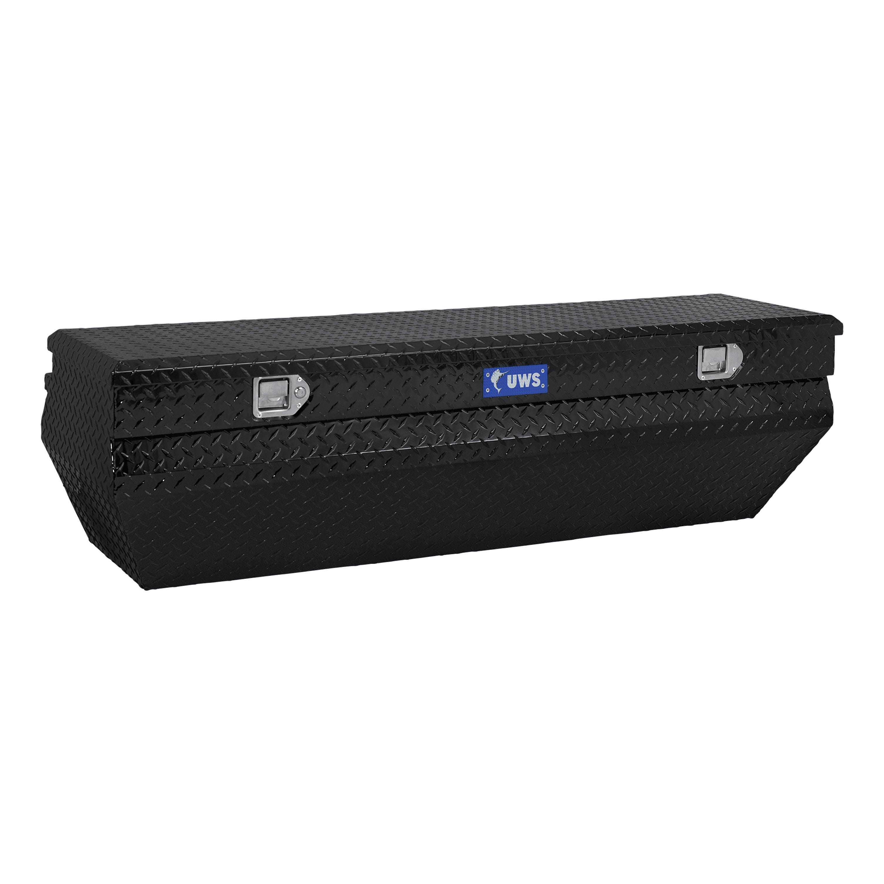 UWS TBC-55-WN-BLK 55 inch Aluminum Chest Box Wedge Notched Black