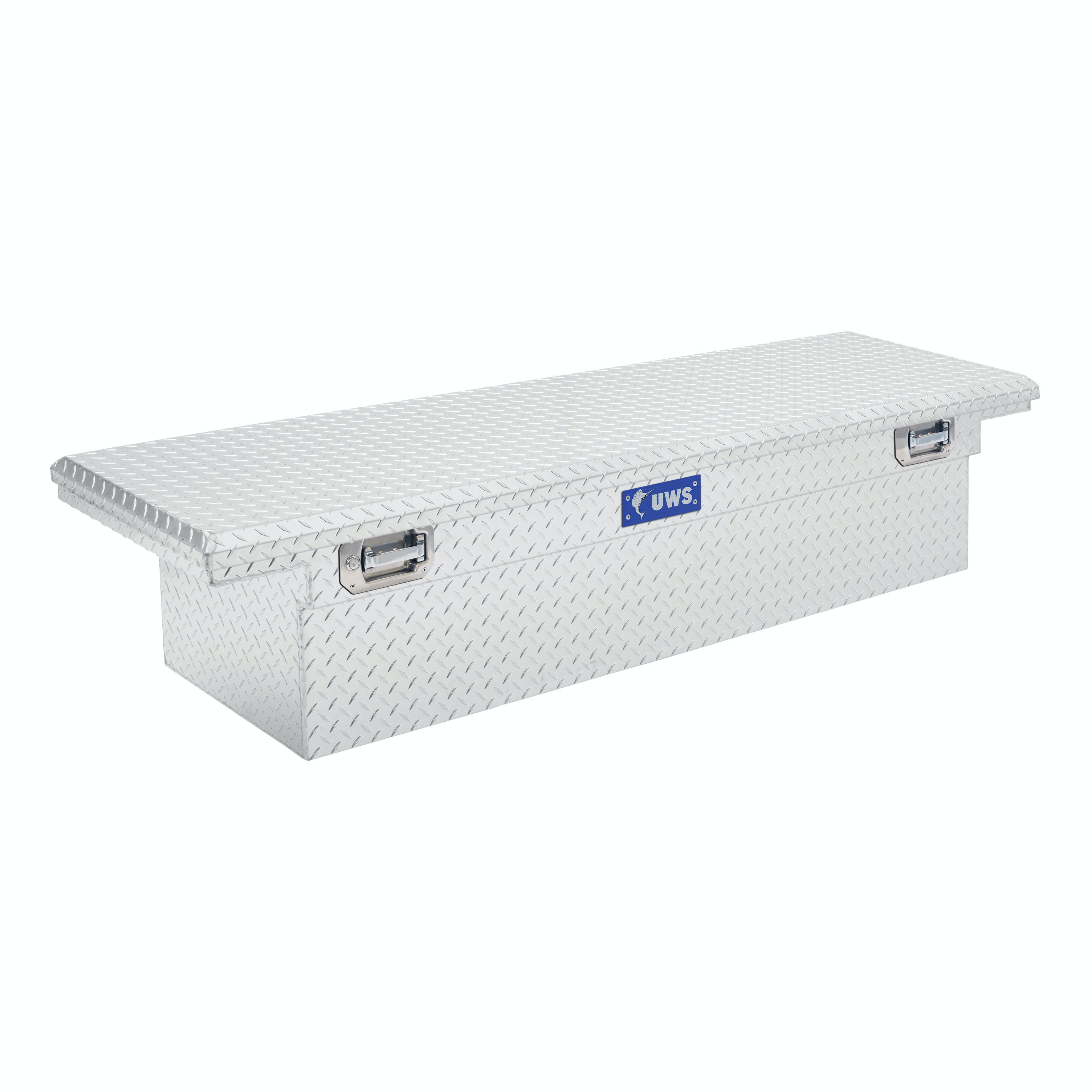 UWS TBS-69-LP-PH 69 inch Aluminum Single Lid Crossover Toolbox Pull Handle Low Profile