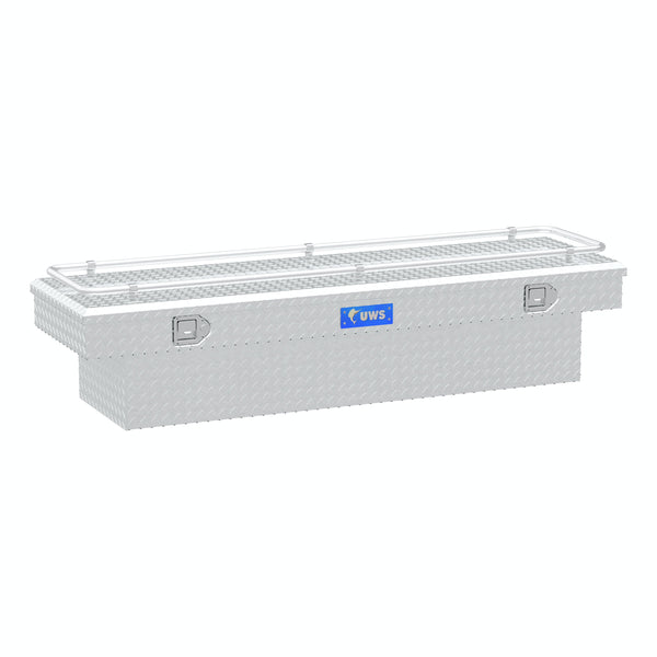 UWS TBS-69-R 69 inch Aluminum Single Lid Crossover Toolbox with Rail