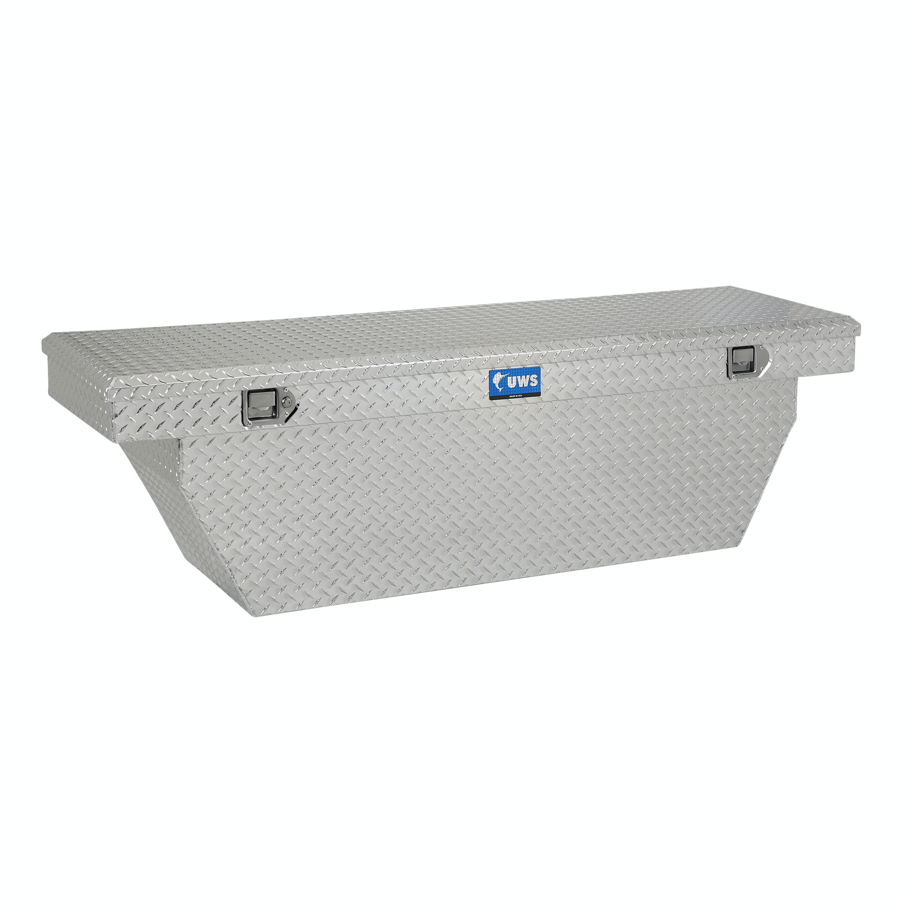 UWS TBSD-69-A 69 inch Aluminum Single Lid Crossover Toolbox Deep Angled