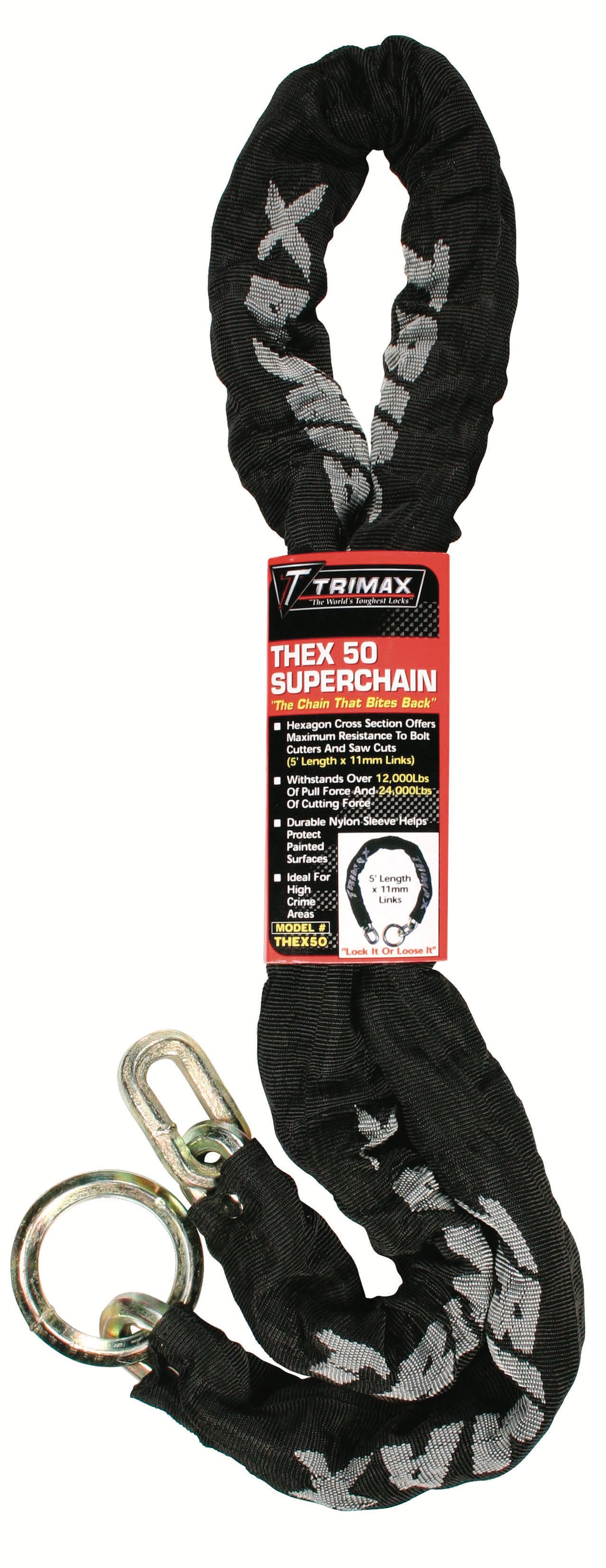 TRIMAX THEX50 THEX Super Chain - 5 X with 12mm Hex Chain Links