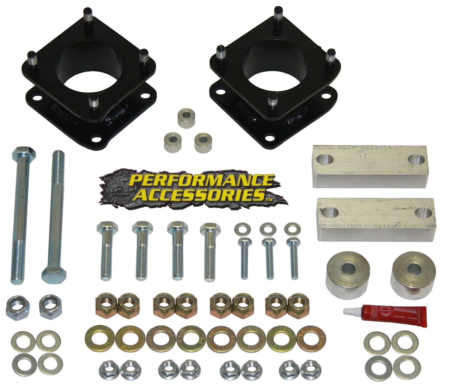 Performance Accessories PATL233PA Strut Extension Leveling Kit; 3 inch Lift