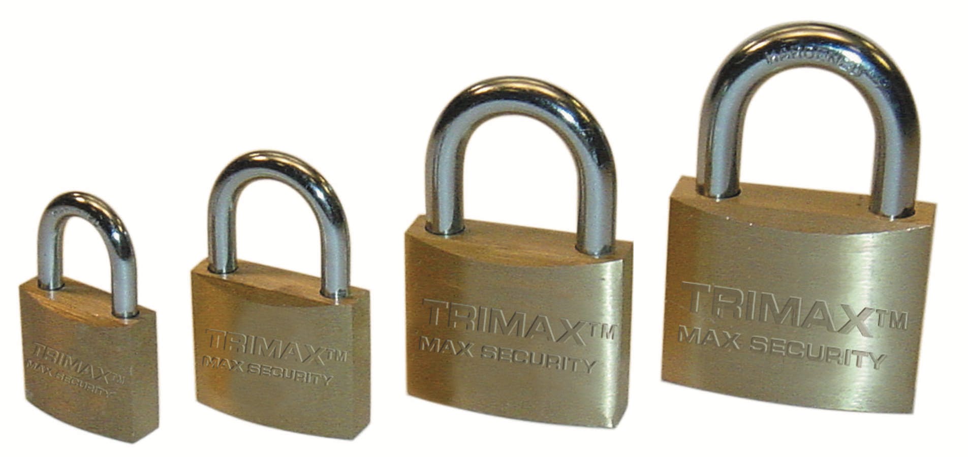 TRIMAX TPB1125 Marine Grade Locking Solid Brass Body with Hardened 1 1/8 inch X 5/16 inch Dia. Sha