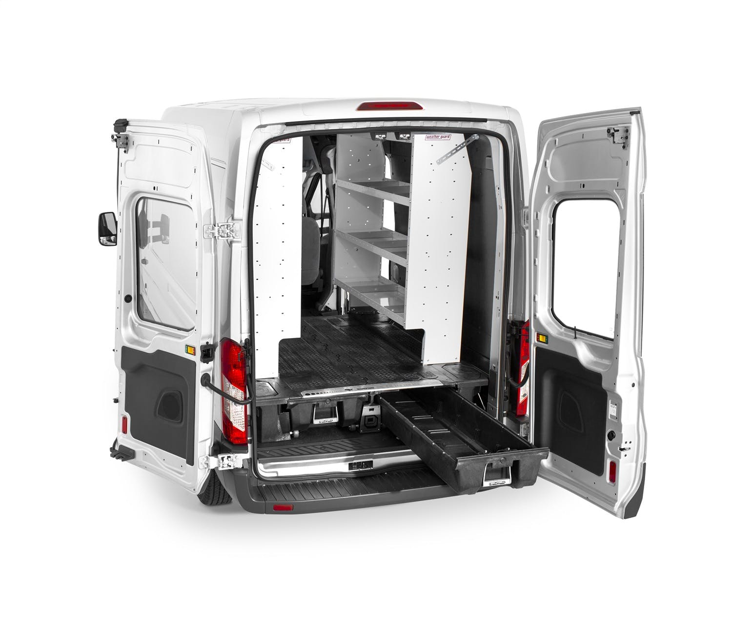 DECKED VNMB07SPRT55 64.54 Two Drawer Storage System for A Full Size Cargo Van