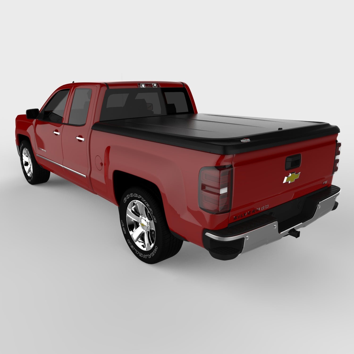 UnderCover UC1126L-G7C LUX Tonneau Cover, Pull Me Over Red