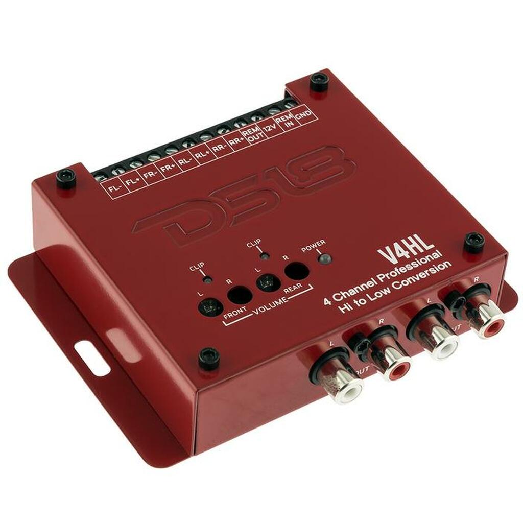 DS18 V4HL Hi/Lo Converter 4-Channel with 12 Volt Trigger Output