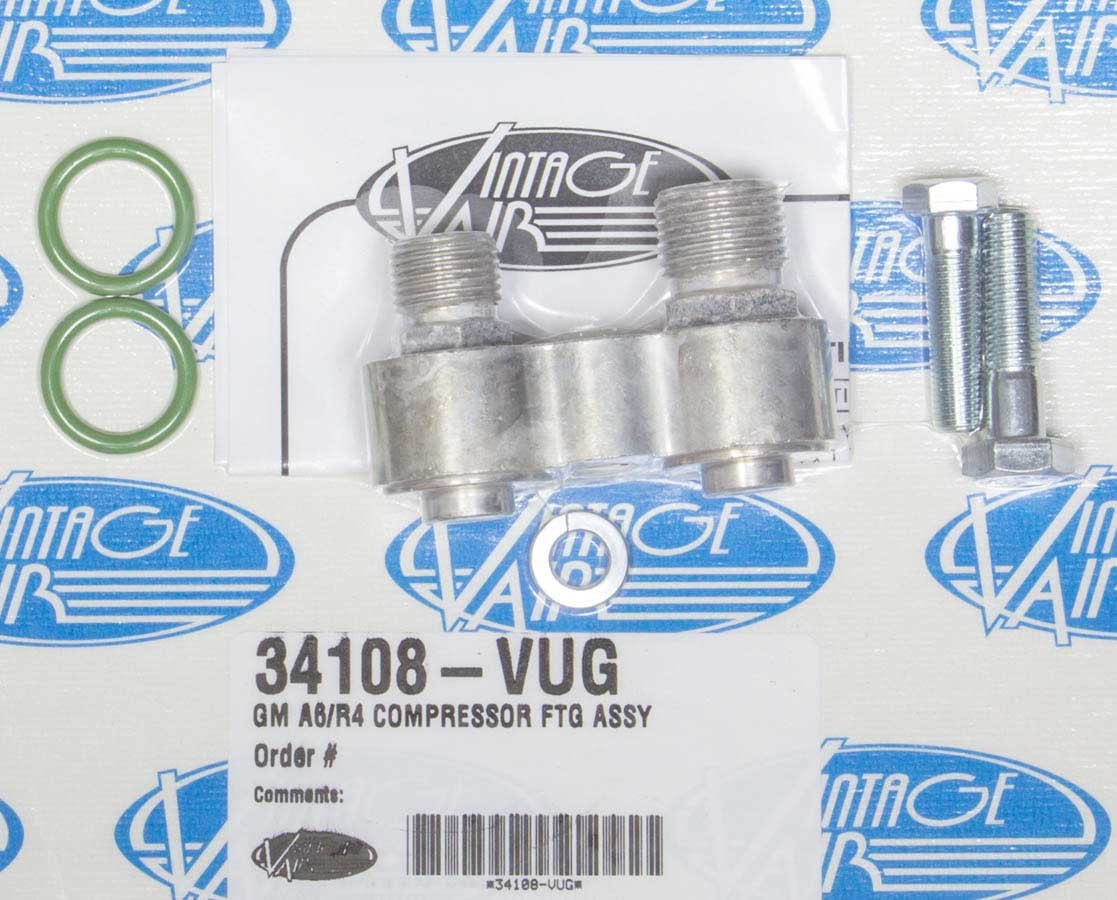 VINTAGE AIR Compressor Fitting Assy  34108-VUG