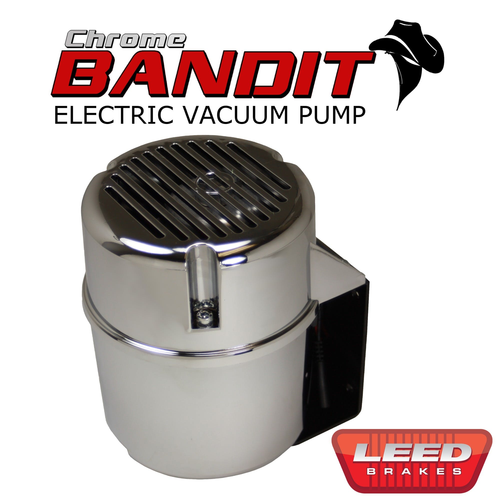 LEED Brakes VP001C Bandit Electric Vacuum Pump - Chrome
