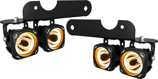Vision X 9907208 Raptor LED Amber Halo Fog Light Kit