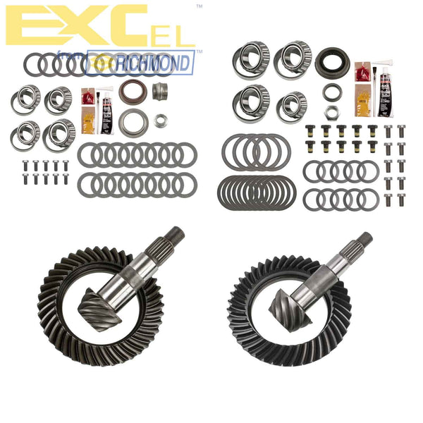 Excel XLK-5001 Differential Ring and Pinon Front and Rear Complete Kit