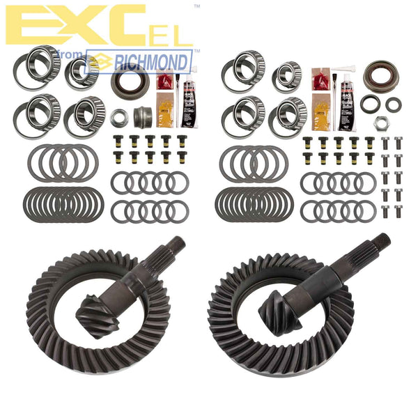 Excel XLK-5008 Differential Ring and Pinon Front and Rear Complete Kit