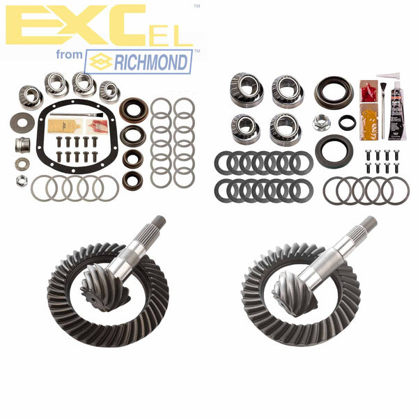 Excel XLK-5010 Differential Ring and Pinon Front and Rear Complete Kit