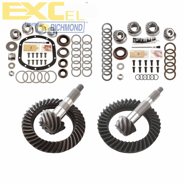 Excel XLK-5013 Differential Ring and Pinon Front and Rear Complete Kit