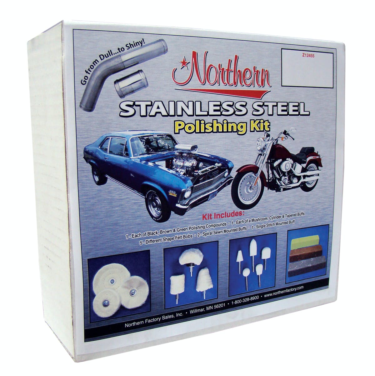 Northern Radiator Z12455 Stainless Steel Polishing Kit