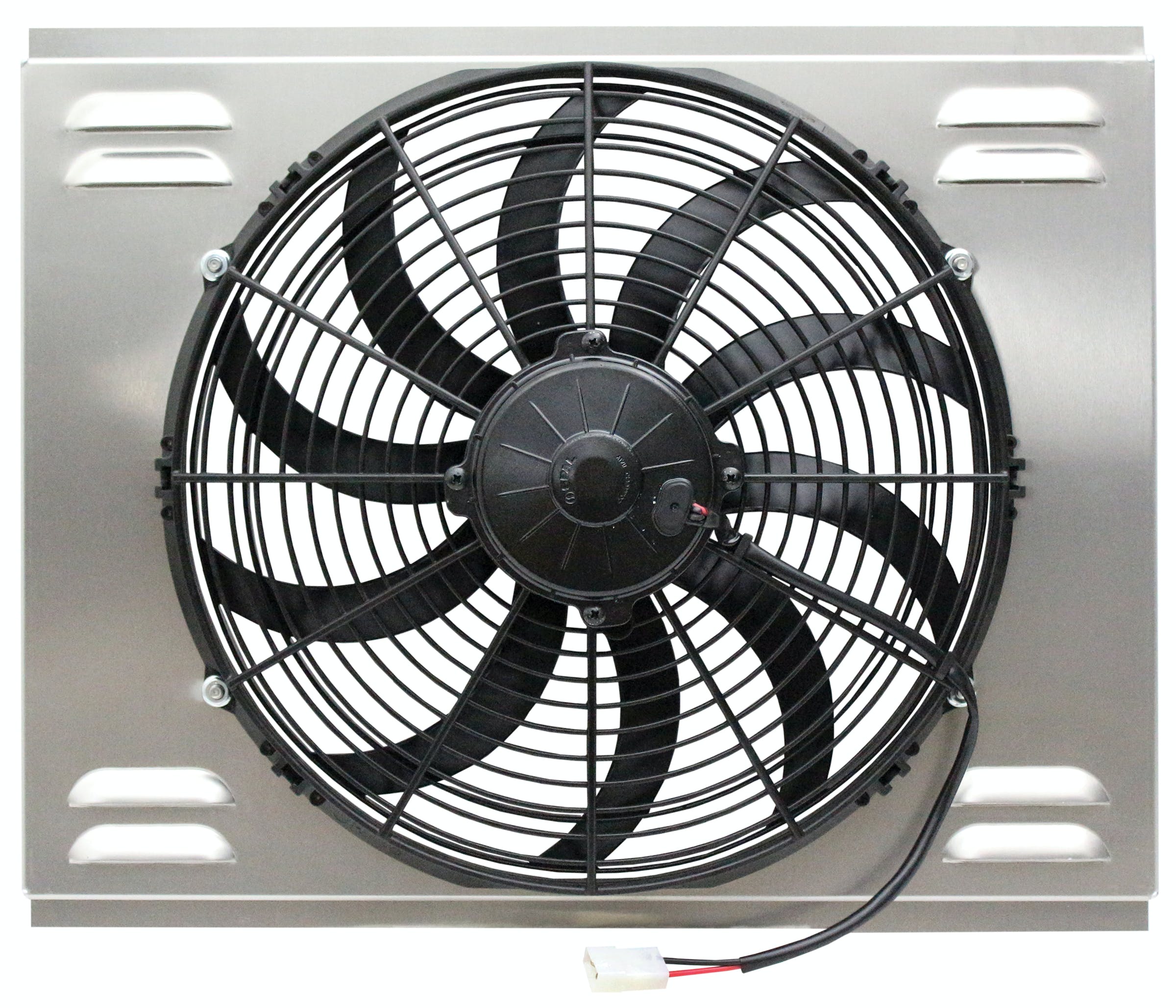 Northern Radiator Z40120 Single 14 inch High CFM Electric Fan and Shroud 20 x 15 x 4 1/8