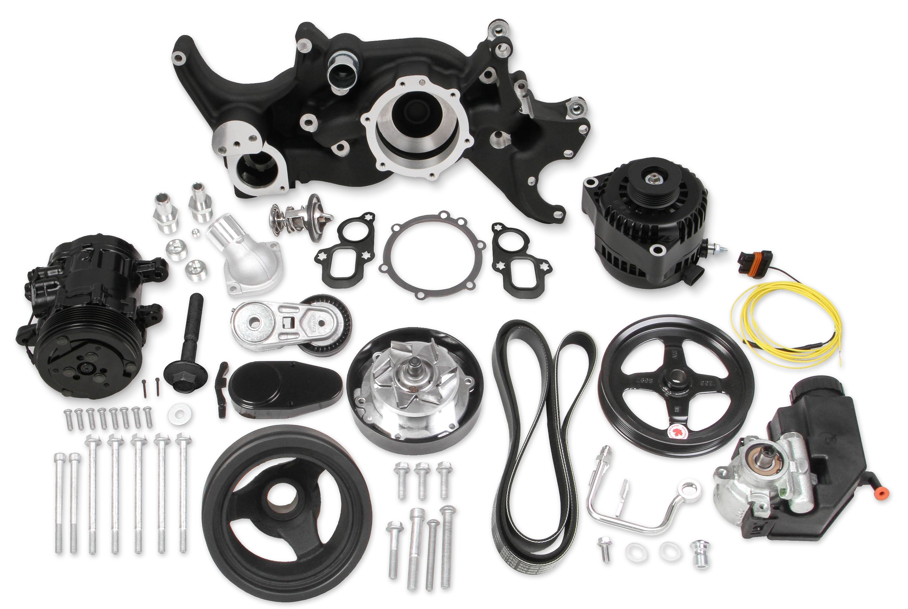 Holley Engine Timing Chain and Accessory Drive Belt Kit 20-205BK