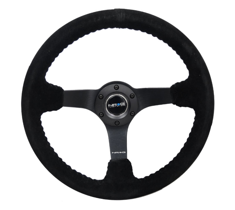 NRG Innovations Reinforced Steering Wheel RST-036MB-S-BK