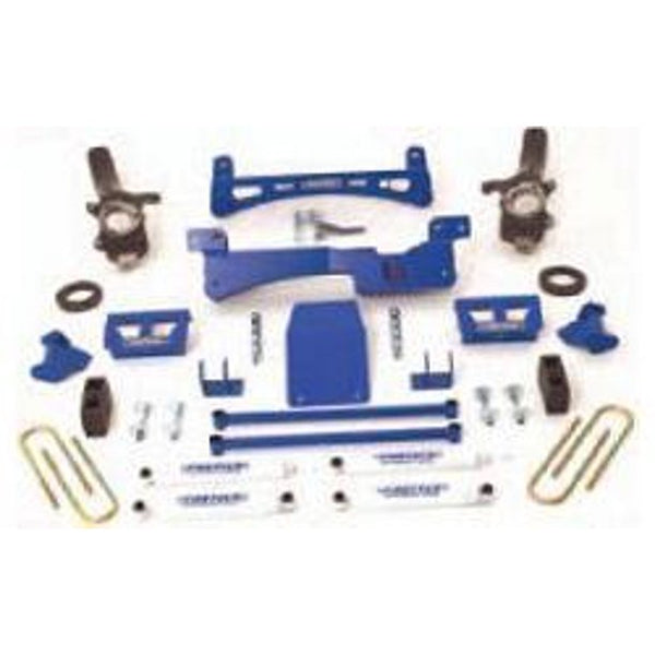 Fabtech FTS22004BK 7.5in. PERF SYS W/STEALTH 97-03 FORD F150/04 HERITAGE 2WD TRUCK 5 LUG/F2507 LUG