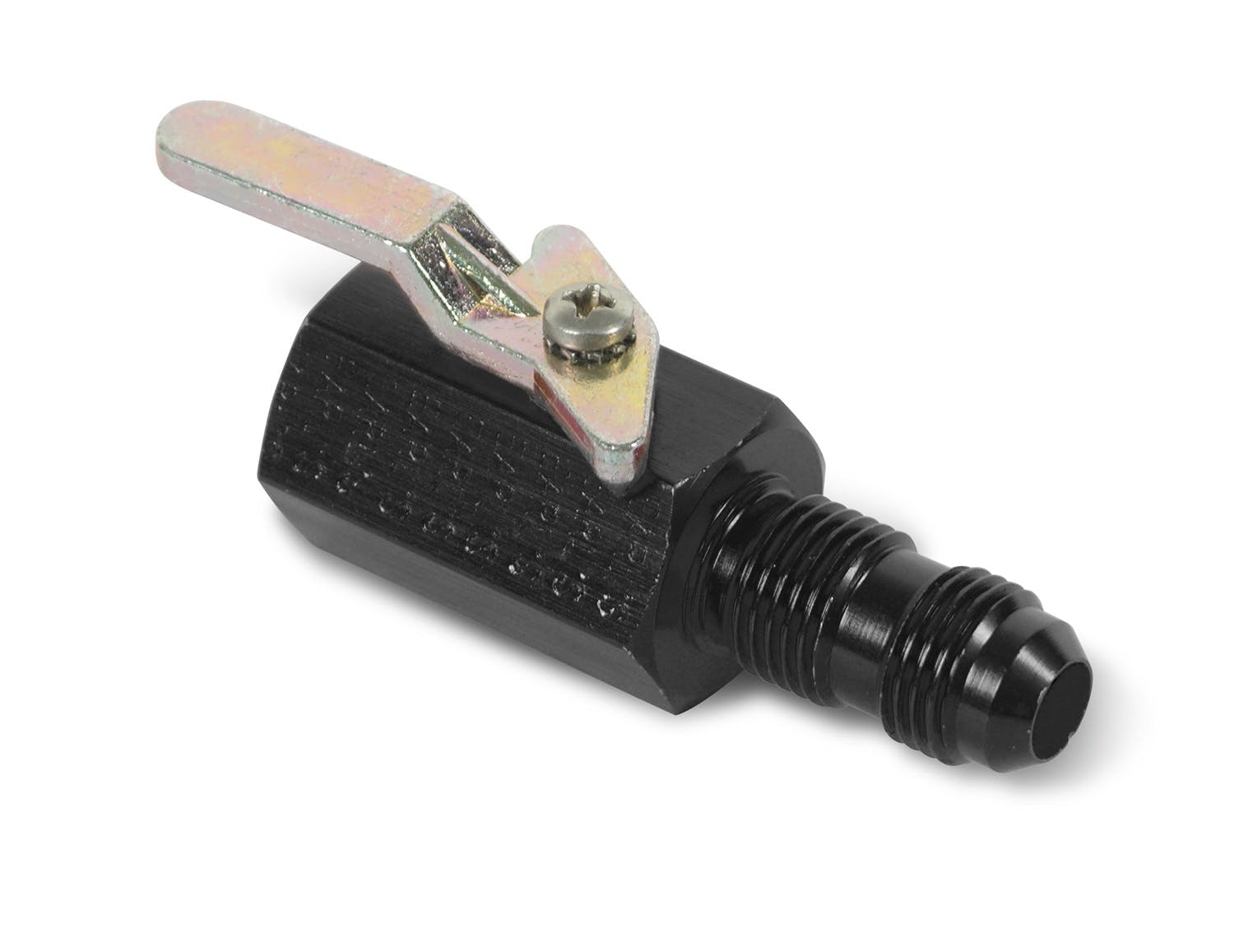 Earl's Performance Plumbing AT230502ERL BLACK SHUT-OFF VALVE 3/8 FPT -6AN