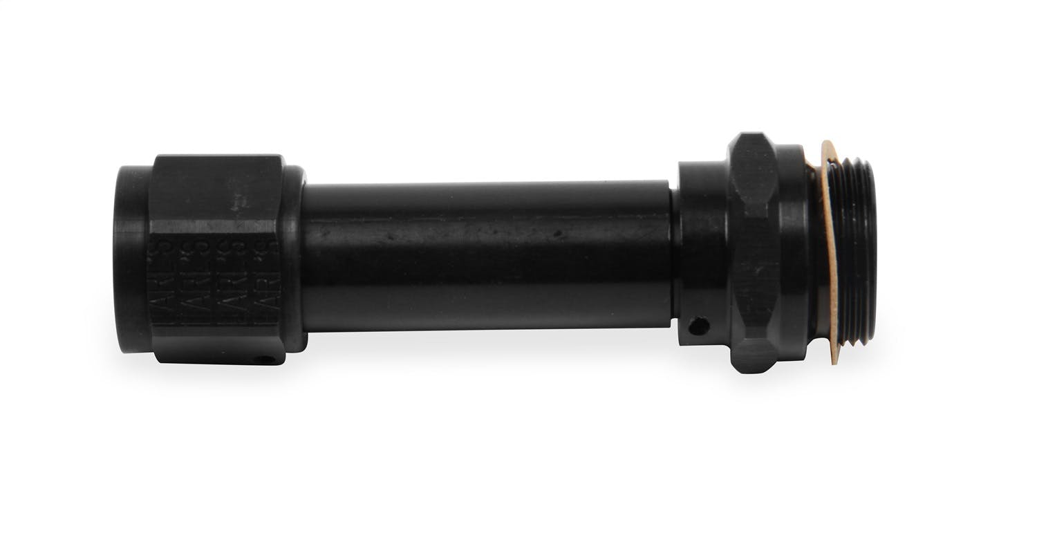 Earl's Performance Plumbing AT915383LERL BLACK-8 FORGED B-NUT TO 7/8-20 EXT