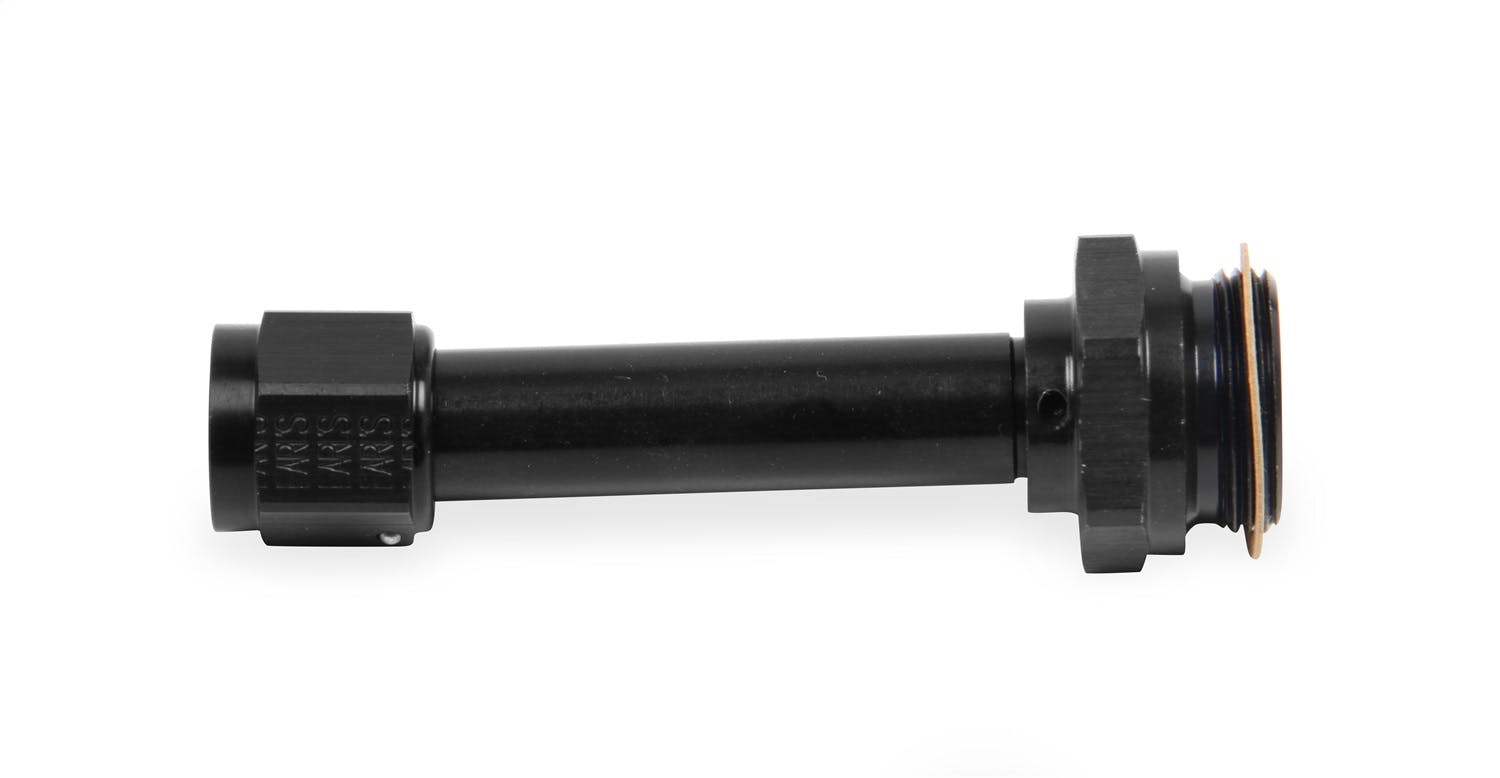 Earl's Performance Plumbing AT915393LERL BLACK-6 FORGED B-NUT TO 7/8-20 EXT