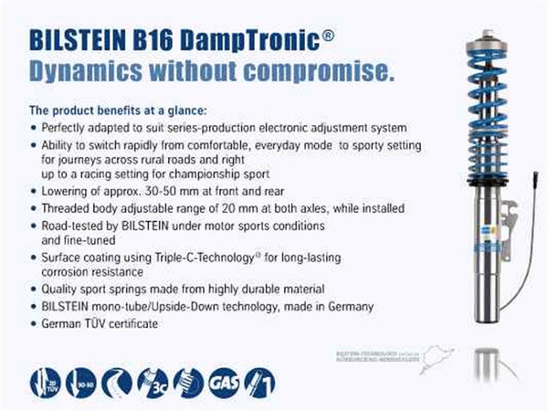 Bilstein 49-223873 B16 (DampTronic)-Suspension Kit