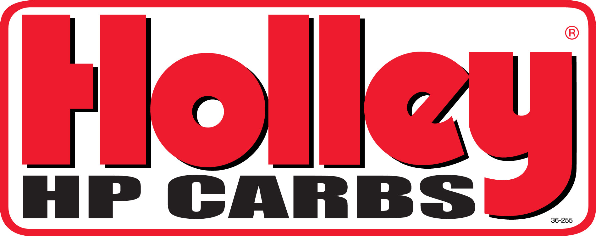 Holley Exterior Decal 36-255