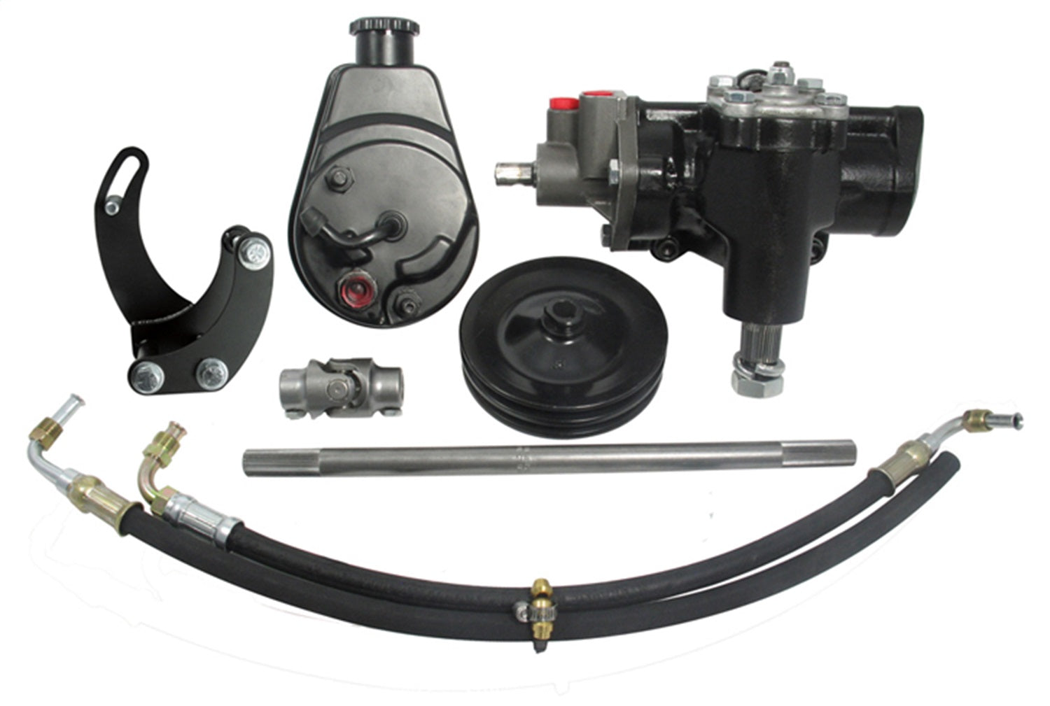 Borgeson Power Steering Conversion Kit 58-64 Chevy Cars Delphi 600 Series Complete Kit 999014