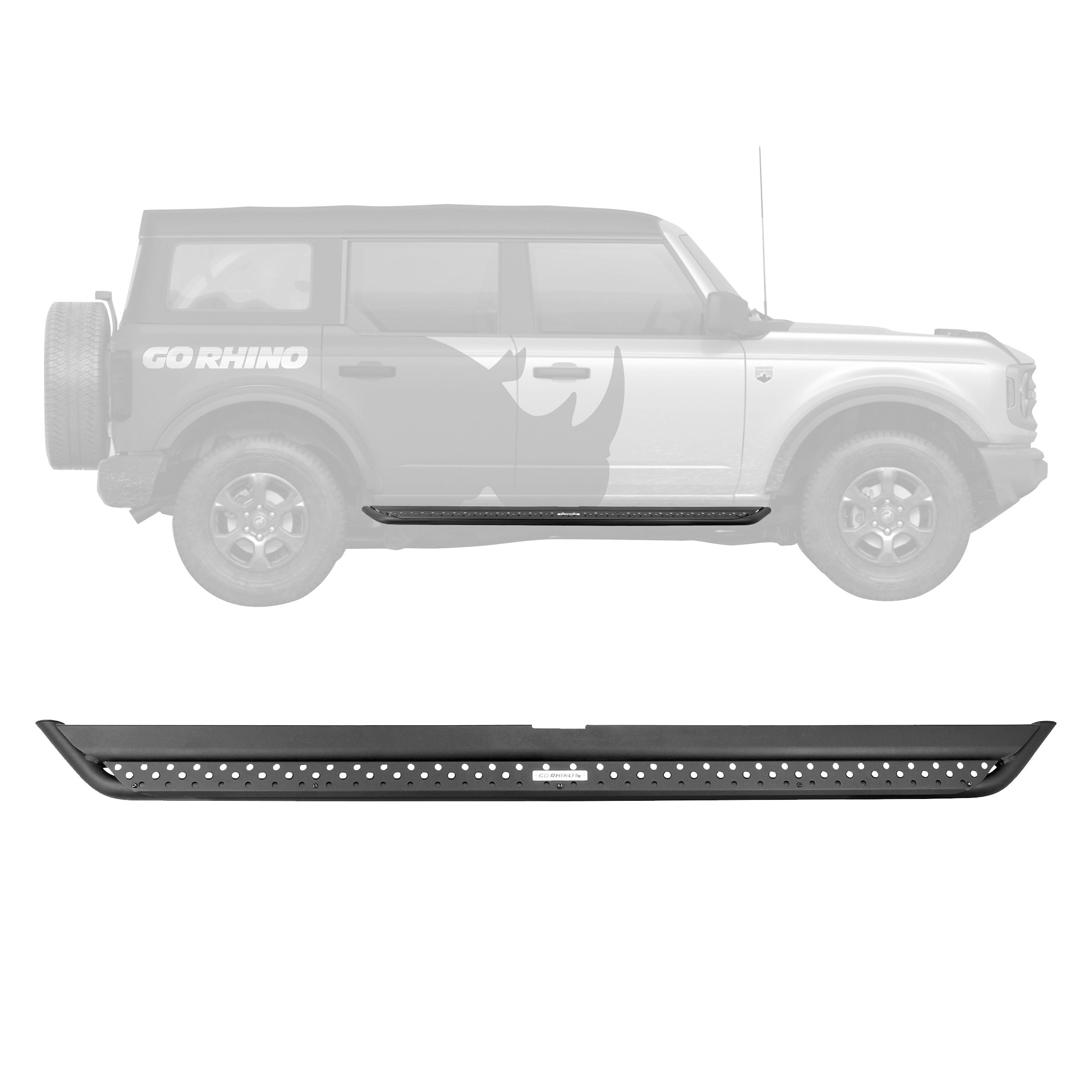 Go Rhino 21-23 Ford Bronco (Sport Utility) Step Nerf Bar FSDSS4129T