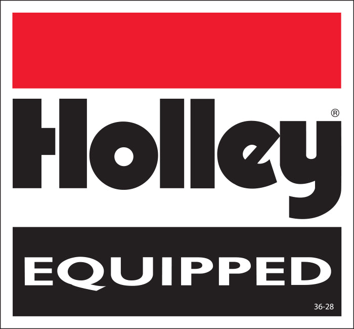 Holley Exterior Decal 36-28