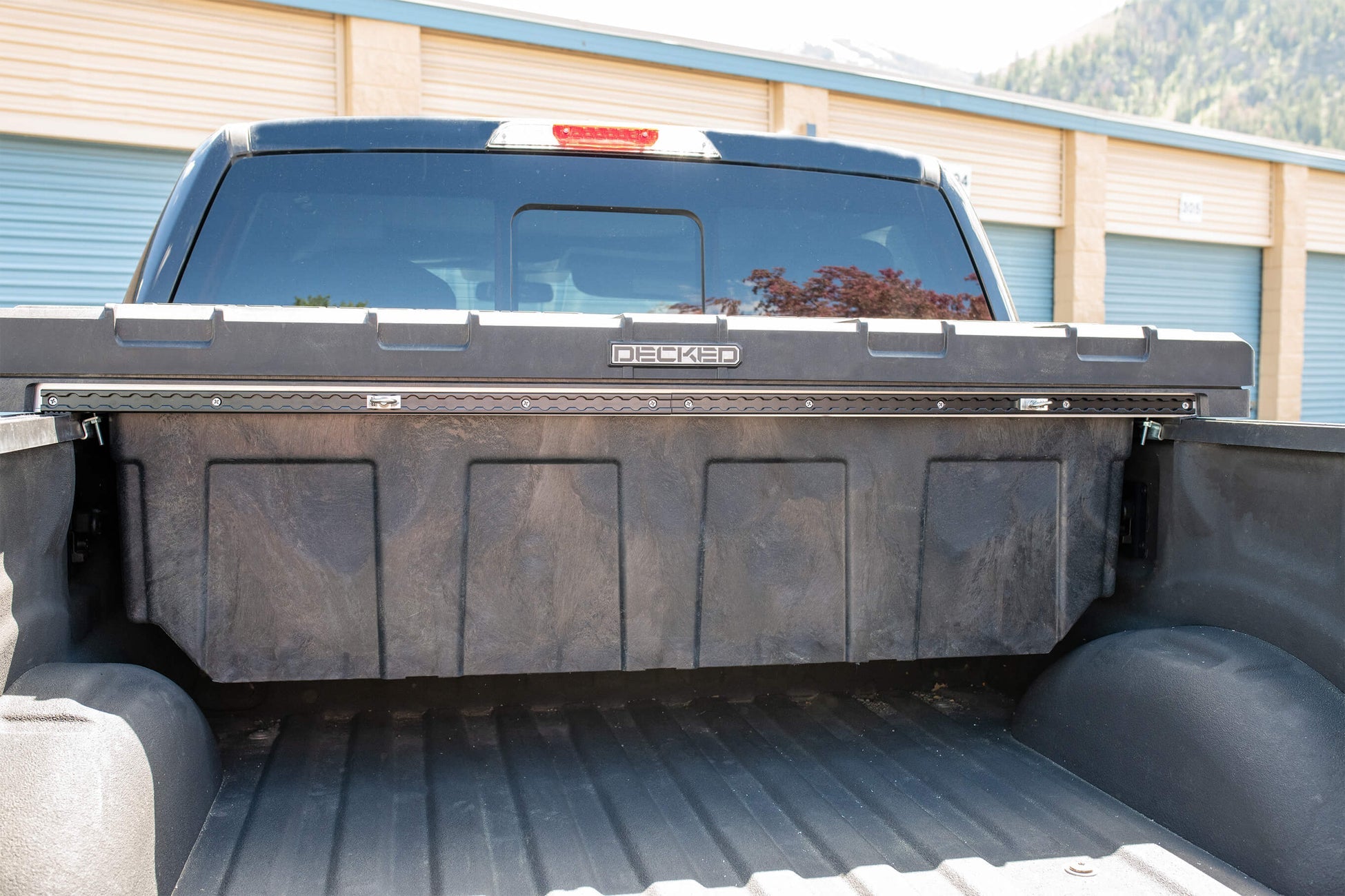 DECKED ATB4 Tool Box Core Trax - two pieces and two load locks