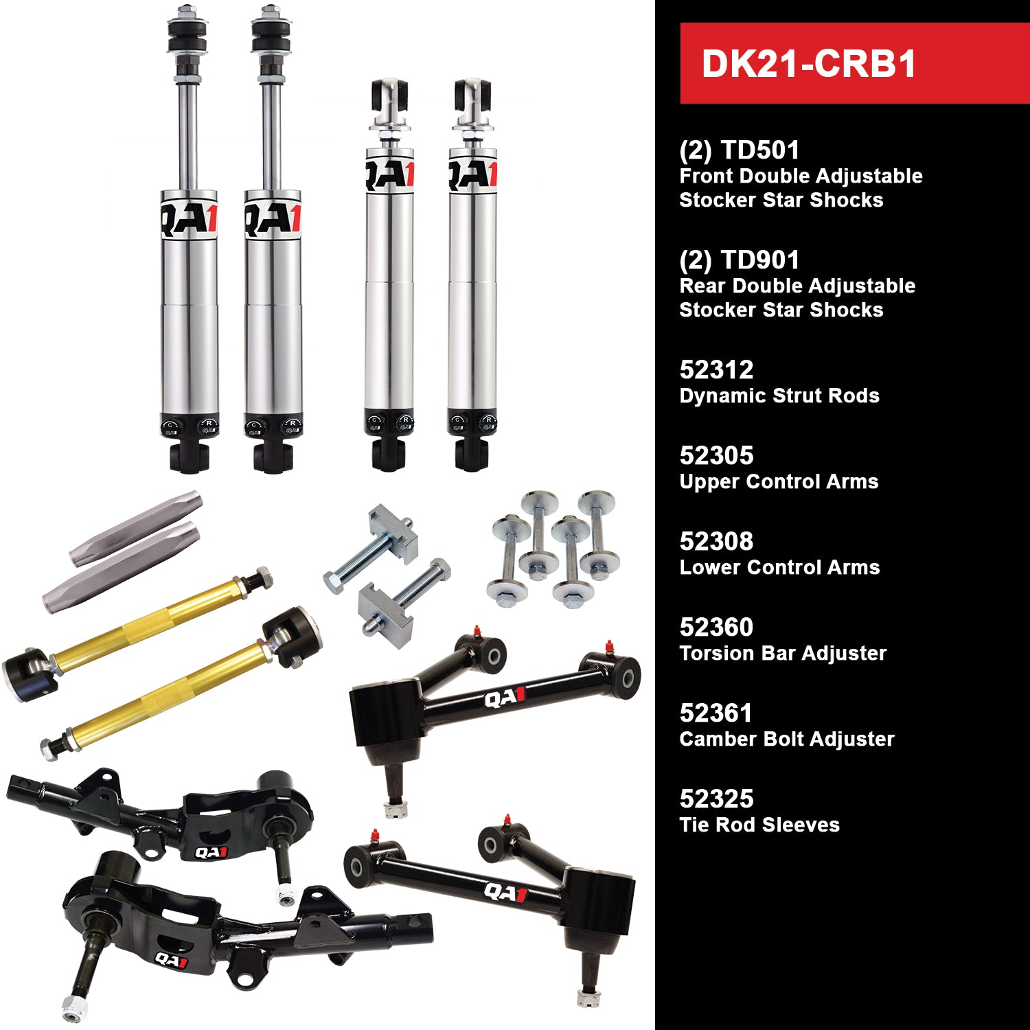 QA1 Drag Kit DK21-CRB1